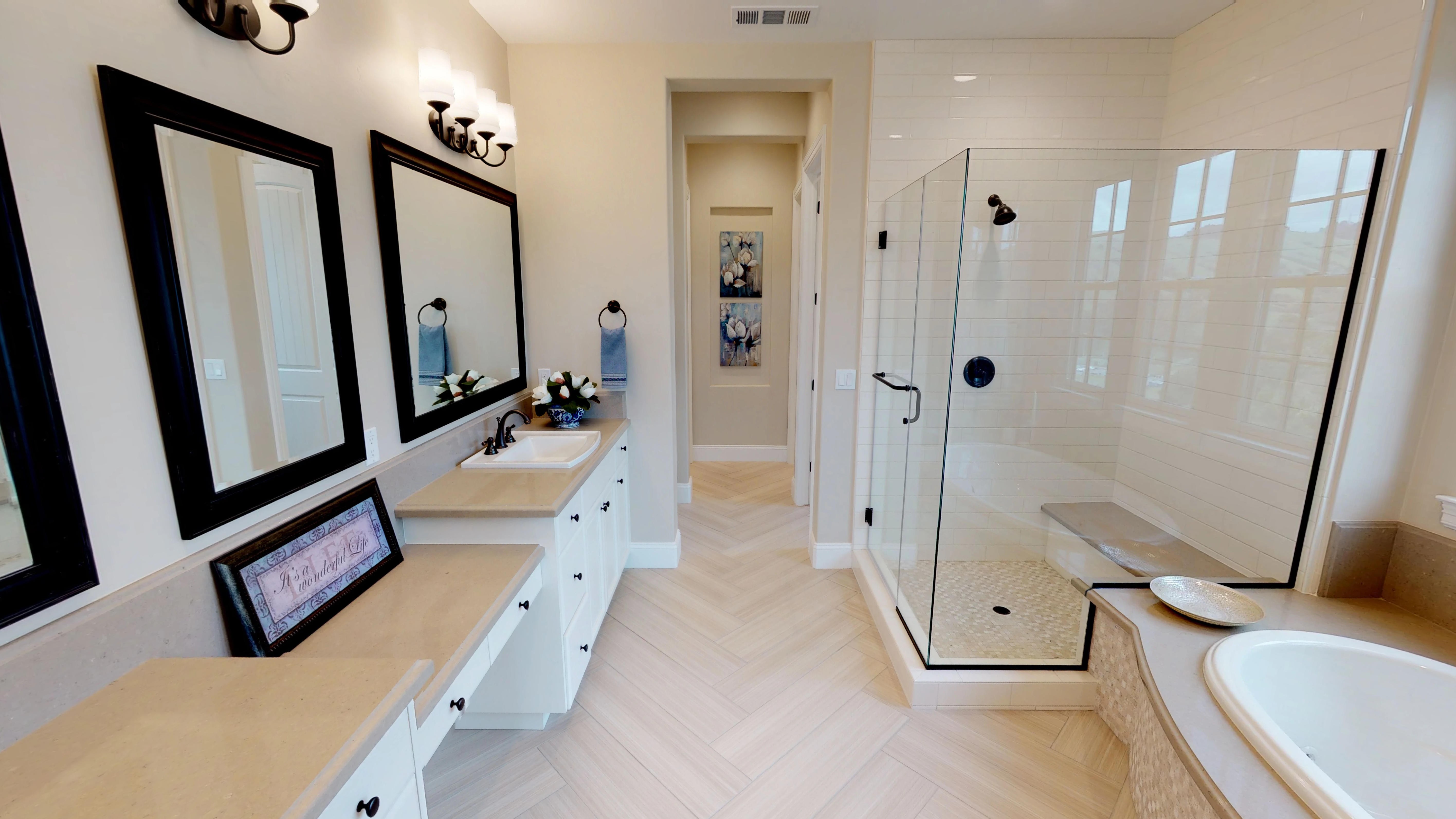 Shower room tiles design | Elite Builder Services