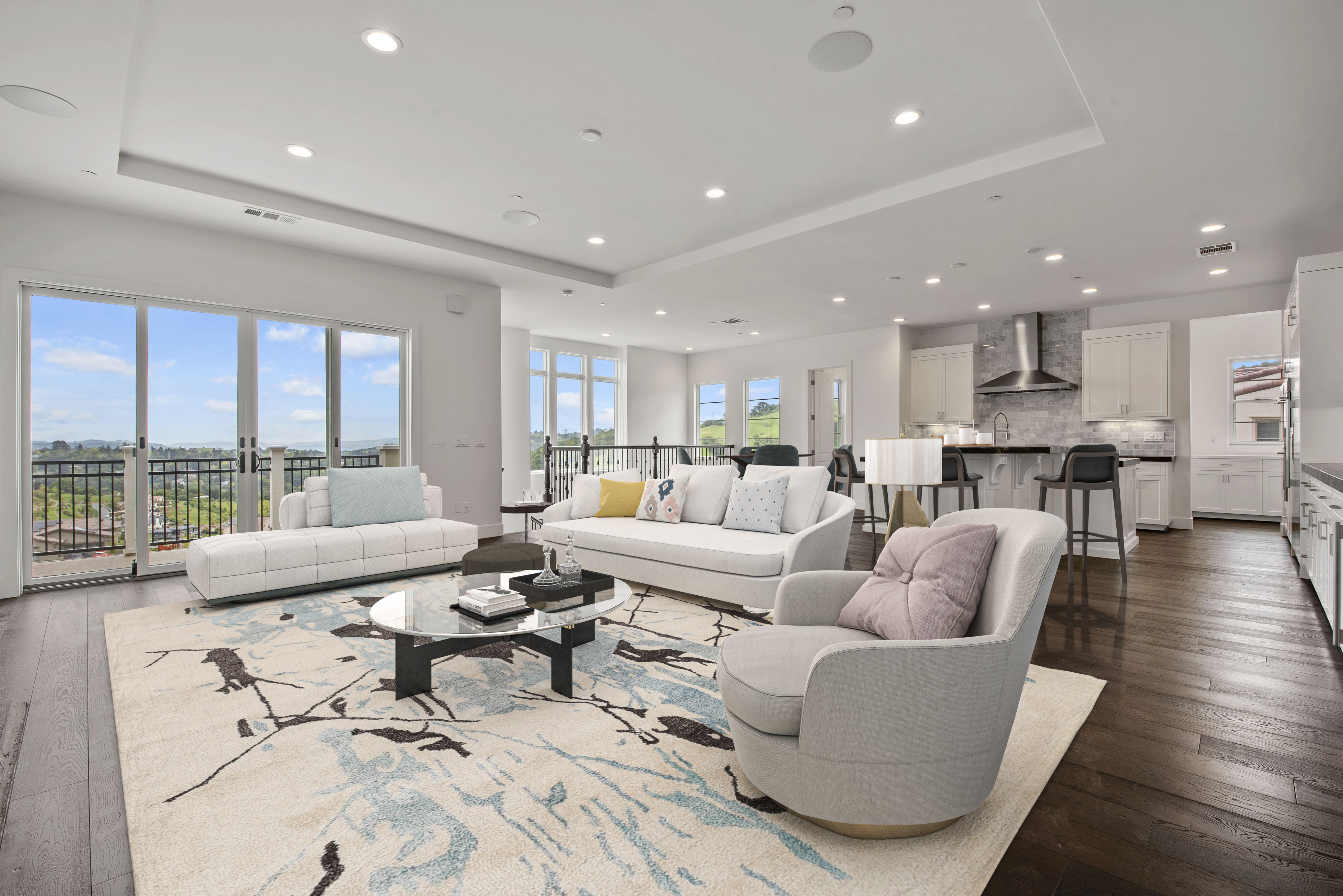 Living room flooring | Elite Builder Services