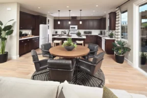 Dinning area vinyl | Elite Builder Services