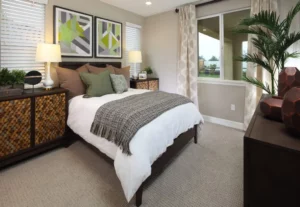 Bedroom carpet floor | Elite Builder Services