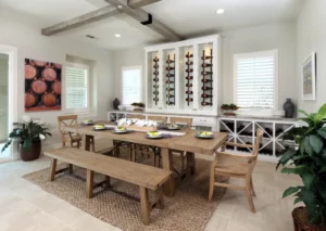 Dinning room tile | Elite Builder Services