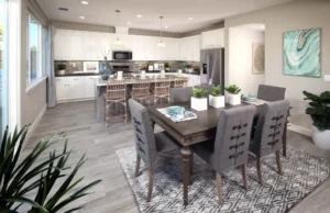 Dinning area tile | Elite Builder Services