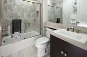 Bathroom ceramic tile | Elite Builder Services