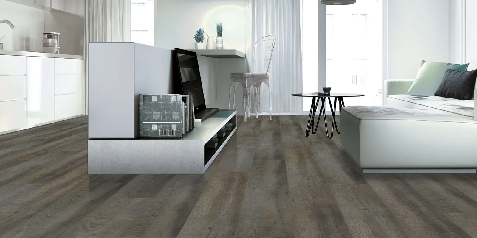 Living room Vinyl | Elite Builder Services